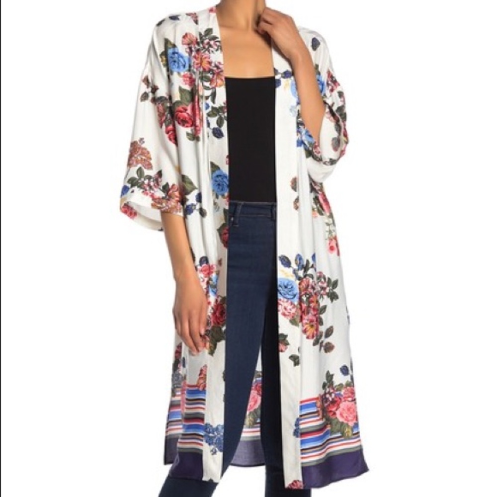 💛 NWOT 💛 DR2 Floral Duster